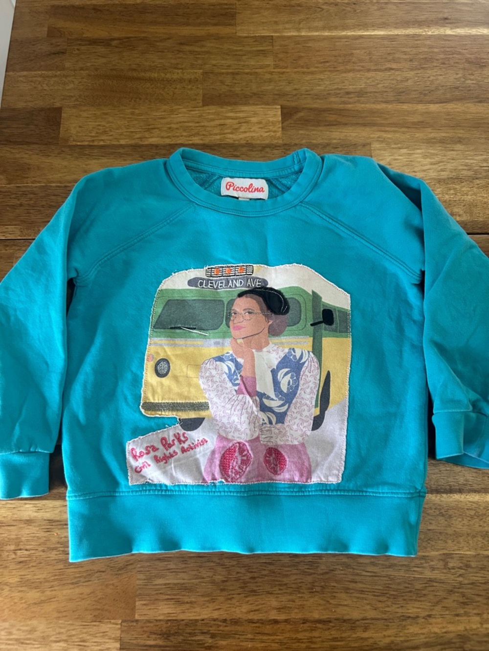 Girls Piccolina Rosa Parks Sweatshirt